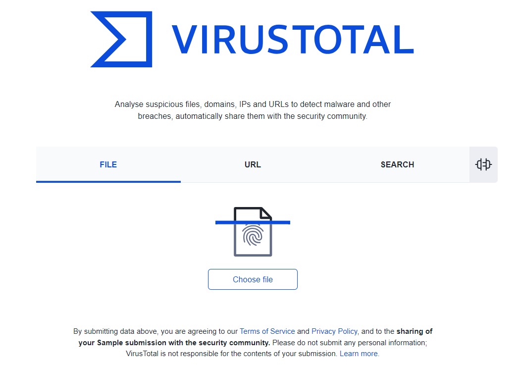 Virus Total يعرض 5 آلاف مستخدم للخطر