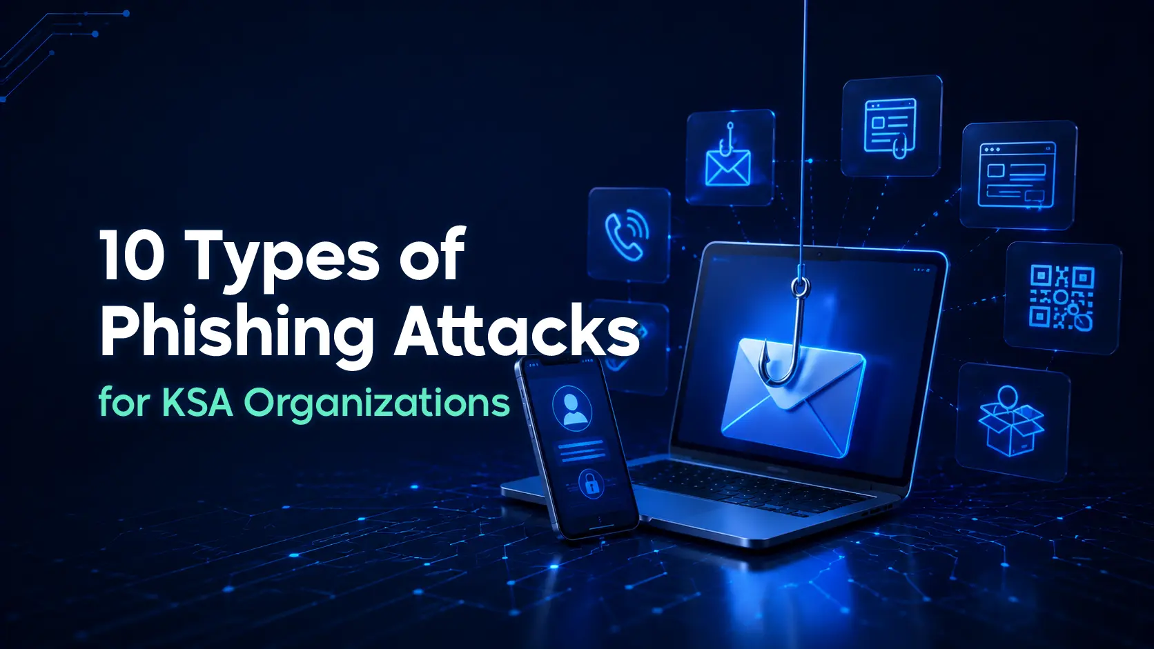 types of phishing attacks
