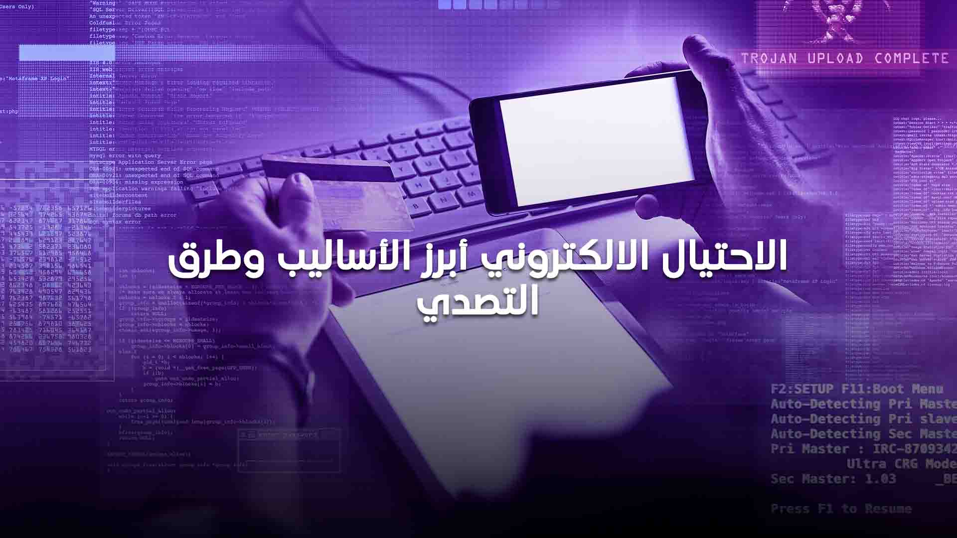 الاحتيال الالكتروني