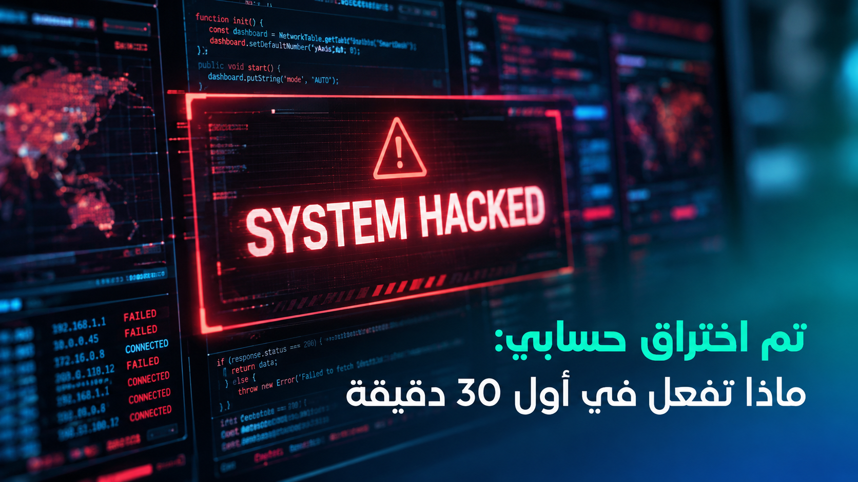 تم اختراق حسابي